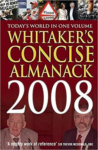 Whitaker's Concise Almanack 2008