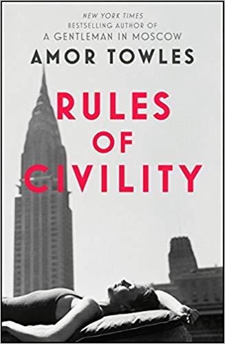 Rules of Civility (uncorrected proof copy )