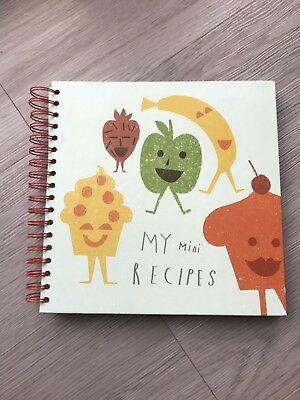 my mini recipes book