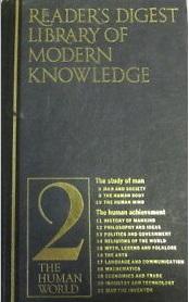 Readers Digest Library Of Modern Knowledge Volume 2, The Human World