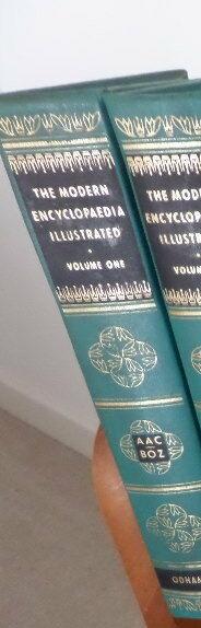1961 Odhams The Modern Encyclopaedia Illustrated Hardback - Vintage (AAC-BOZ) VOL1