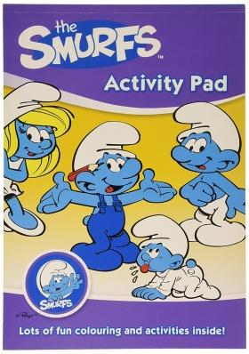 THE SMURFS ACTIVITY PAD