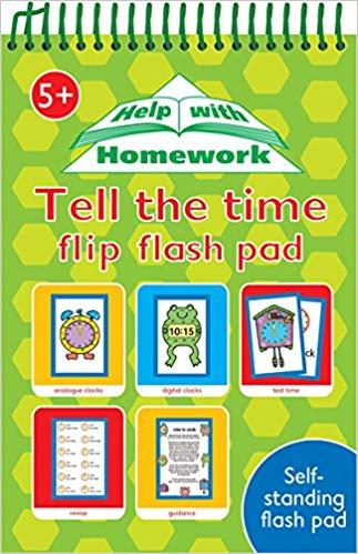 Flip Flash Pads: Tell The Time 5+ (Flip Flash Pads Help With Home) Paperback â€“ Illustrated,