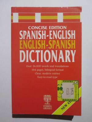 Seller Image Concise Edition Spanish - English & English - Spanish Dictionary