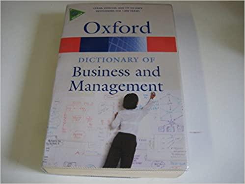 ADictionary of Business and Management by Law, Jonathan
