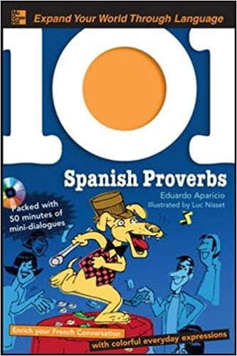 101 Spanish Proverbs with MP3 Disk (1001 Series)