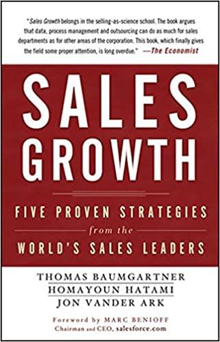 Sales Growth: Five Proven Strategies from the World's Sales Leaders