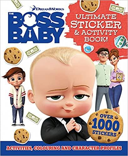 Boss Baby Giant Sticker Book (Giant S & A Boss Baby) Paperback
