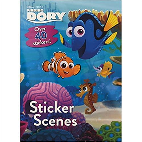 Disney Pixar Finding Dory Sticker Scenes