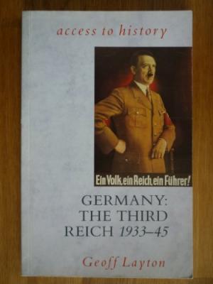 Germany: Third Reich, 1933-45 (Access to History)