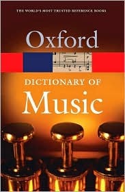 The concise Oxford dictionary of music