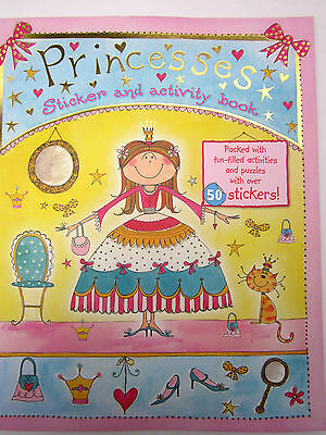 Princesses Sticker and Activity Book