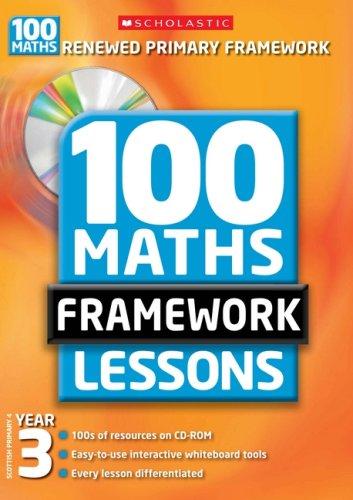 100 New Maths Framework Lessons for Year 3 (100 Maths Framework Lessons Series)