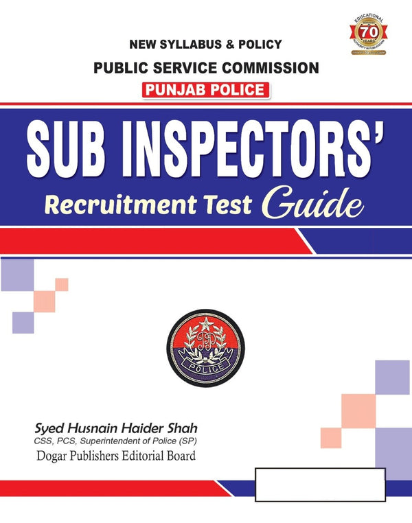 Sub Inspector Recruitment Test Guide