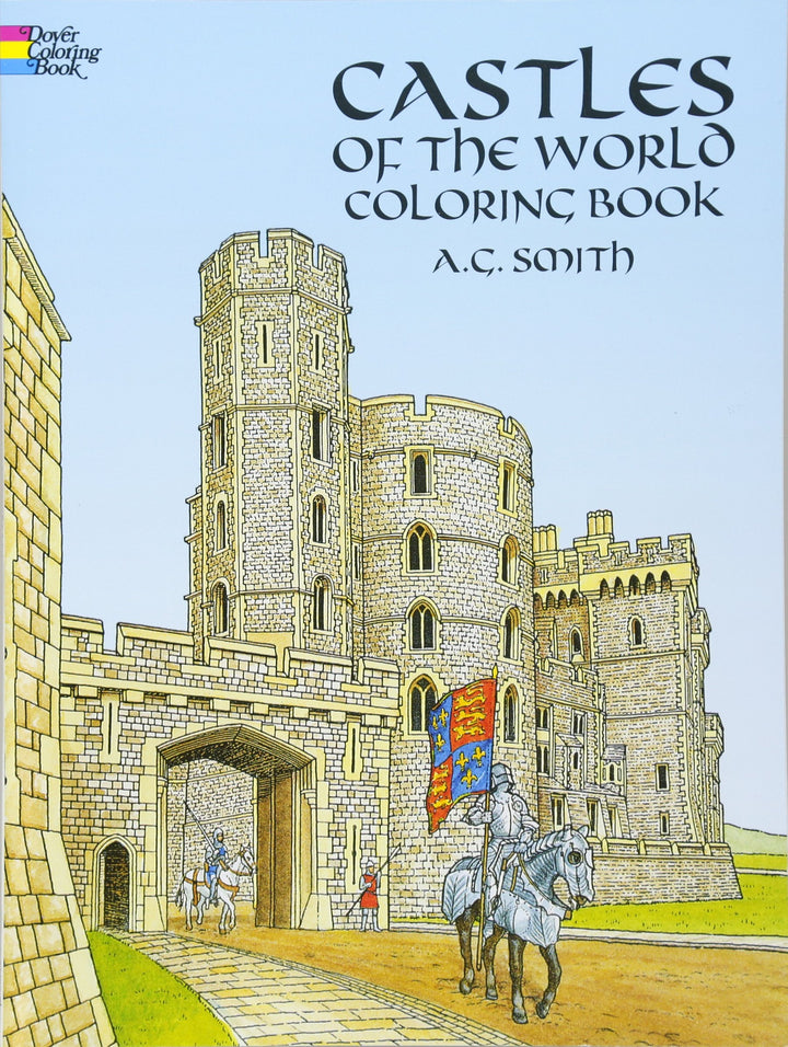 Dover Coloring Book - Castles of the World Coloring Book (1) (PDF) (Print)
