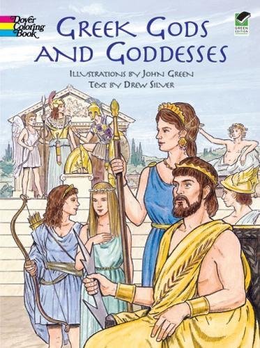 Dover Coloring Book - Greek Gods and Goddesses (PDF) (Print)