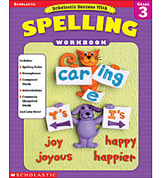 Scholastic Success With Spelling Grade 3 (PDF) (Print)