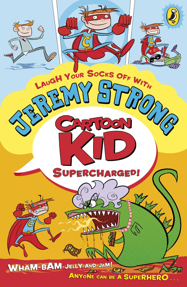 Cartoon Kid Supercharged!