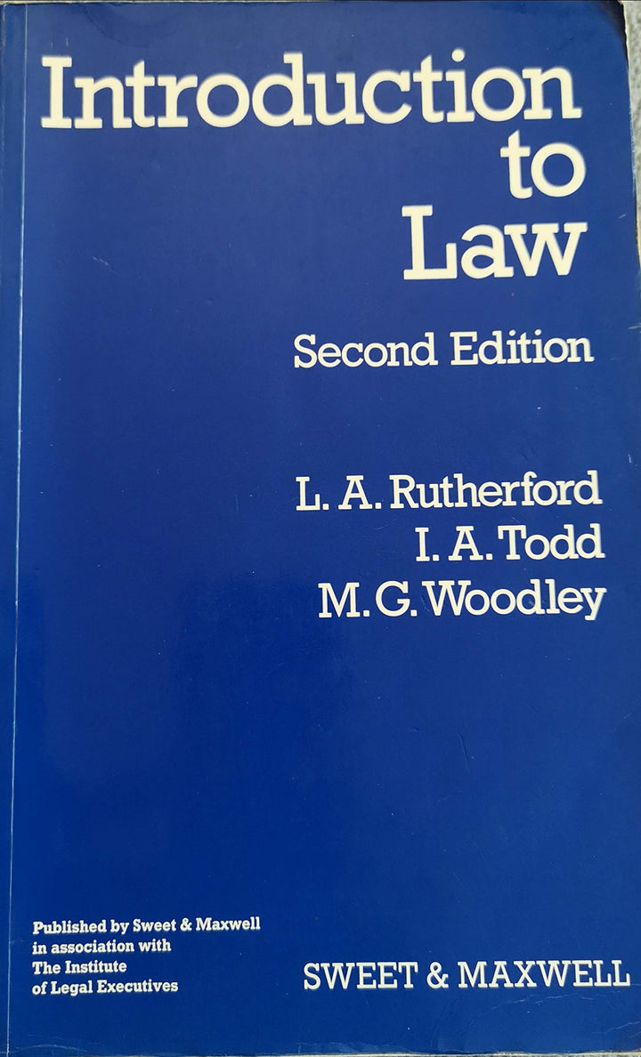 Introduction to Law