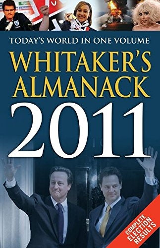 Whitaker's Almanack 2011 (Today's World In One Volume)