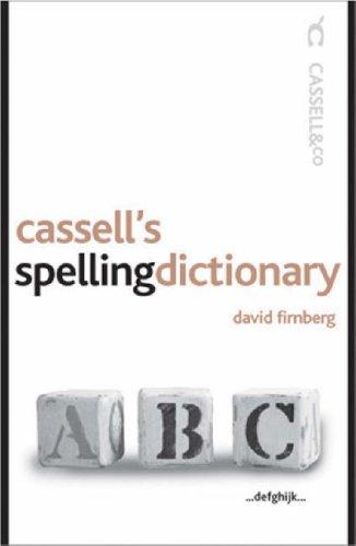 Cassell's Spelling Dictionary