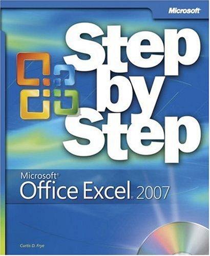 Microsoft Office Excel 2007 Step by Step (Step By Step (Microsoft))