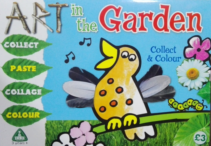 Art in The Garden (Collect and colour) 3+