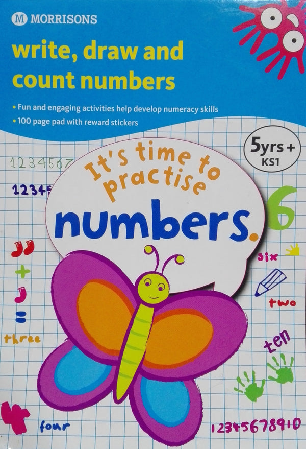 Write,Draw and Count Numbers 5+ KS1