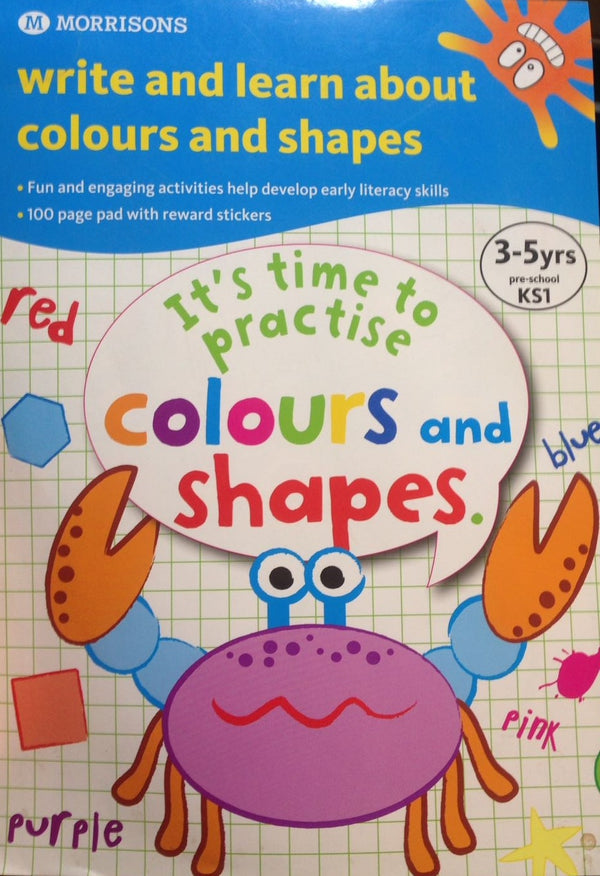 Write And Learn About Colours and Shapes