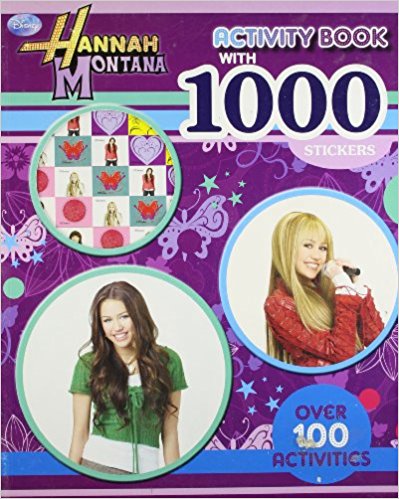Disney "Hannah Montana" 1000 Stickers Book