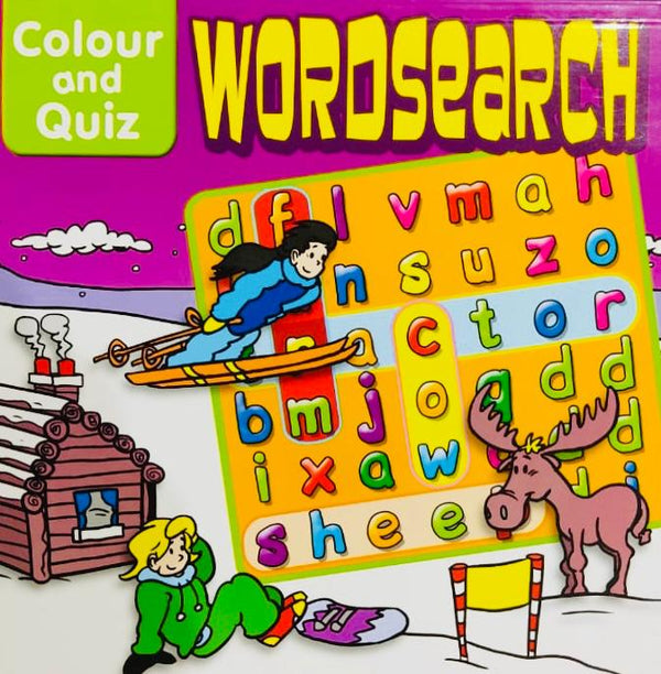 Colour and Quiz -Word Search